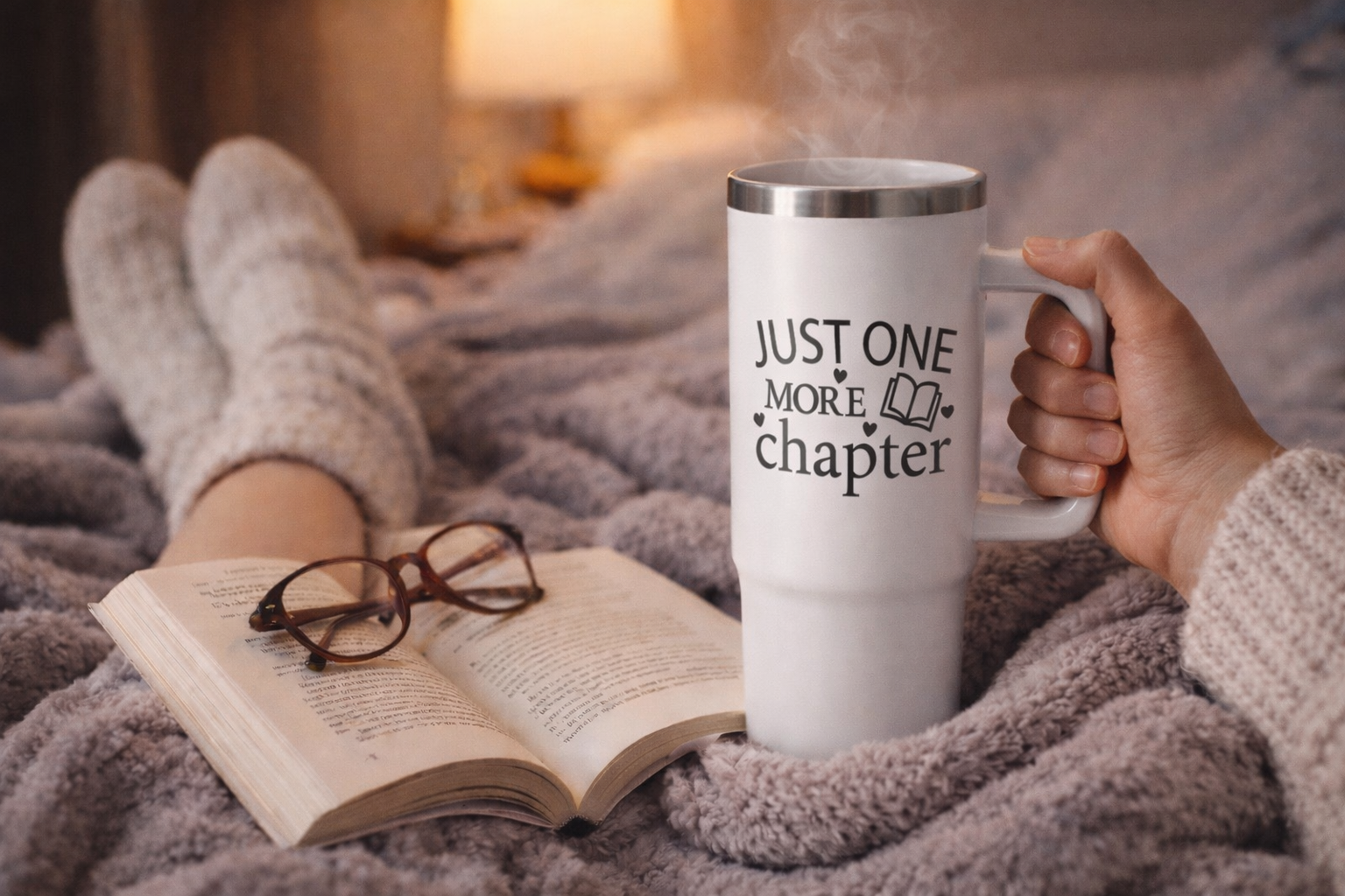 Just One More Chapter 40oz Insulated Stainless Steel Tumbler